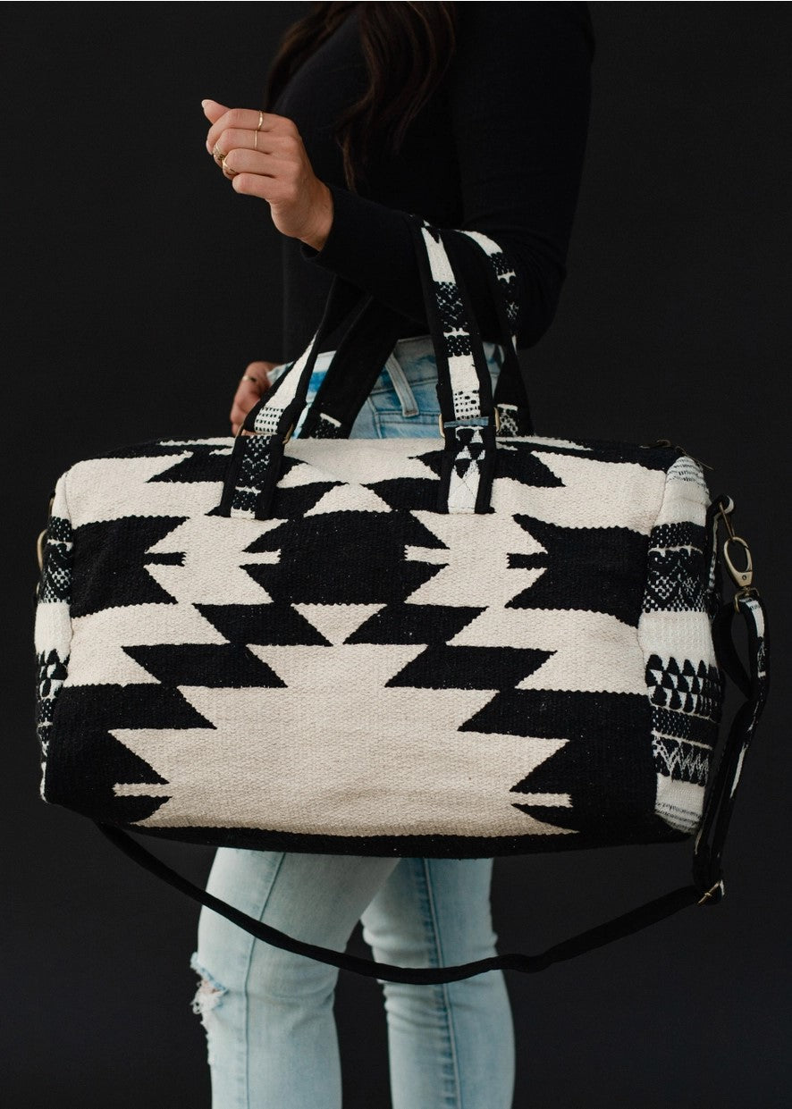 Aztec Style Duffel Bag
